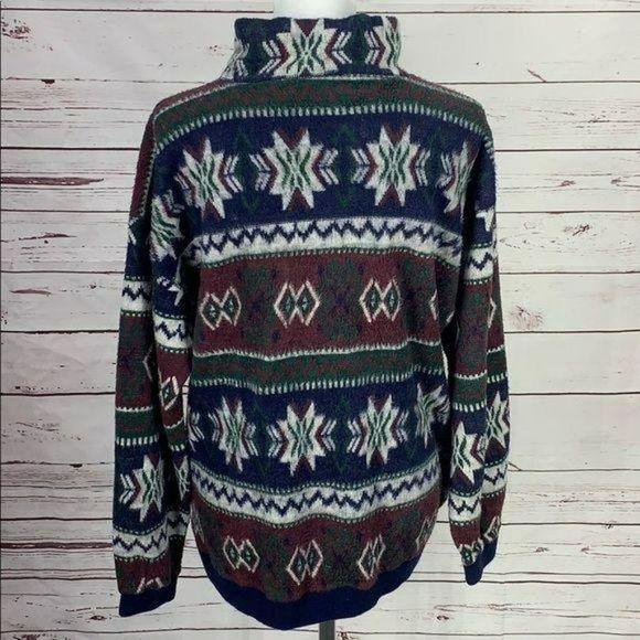 Jeans Wear Indian Aztec tribal Western Fleece Pullover size XL - Picture 3 of 11